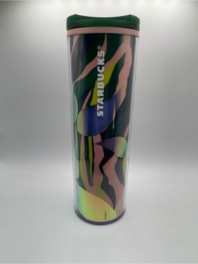 Starbucks Green Pink Purple Iridescent Tall Tumbler